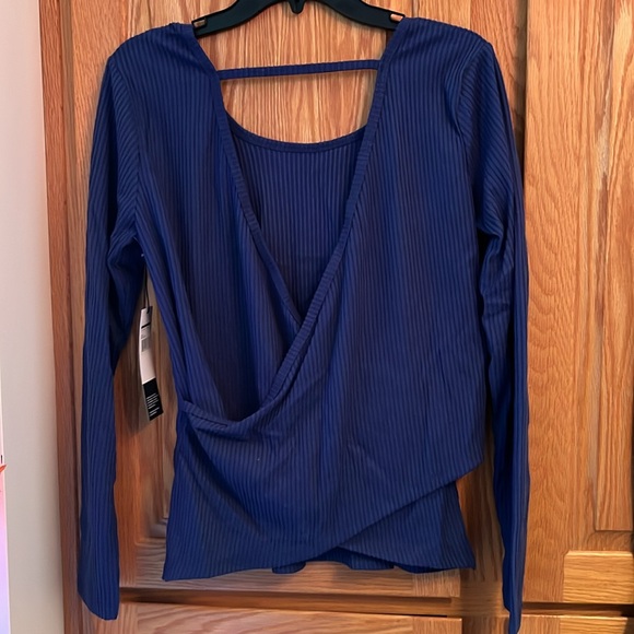 Navy Blue Workout Athletic Set - Picture 3 of 10